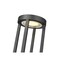 Z-Lite Leland Outdoor Pier Mounted Fixture, 1-Light, 9 In.W x 28.25 In.H, Sand Black/Sand Blast 5005PHB-533PM-BK-LED - alternate 5